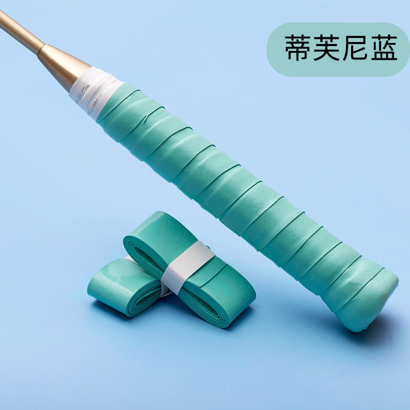 马卡龙色耐用无孔平面手胶粘性防滑吸汗带薄款缠绕带握把胶批发|undefined
