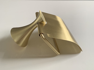 Factory Direct Sales Bathroom Hardware Pendant/3505 Zinc Alloy Brushed Gold Paper Towel Holder