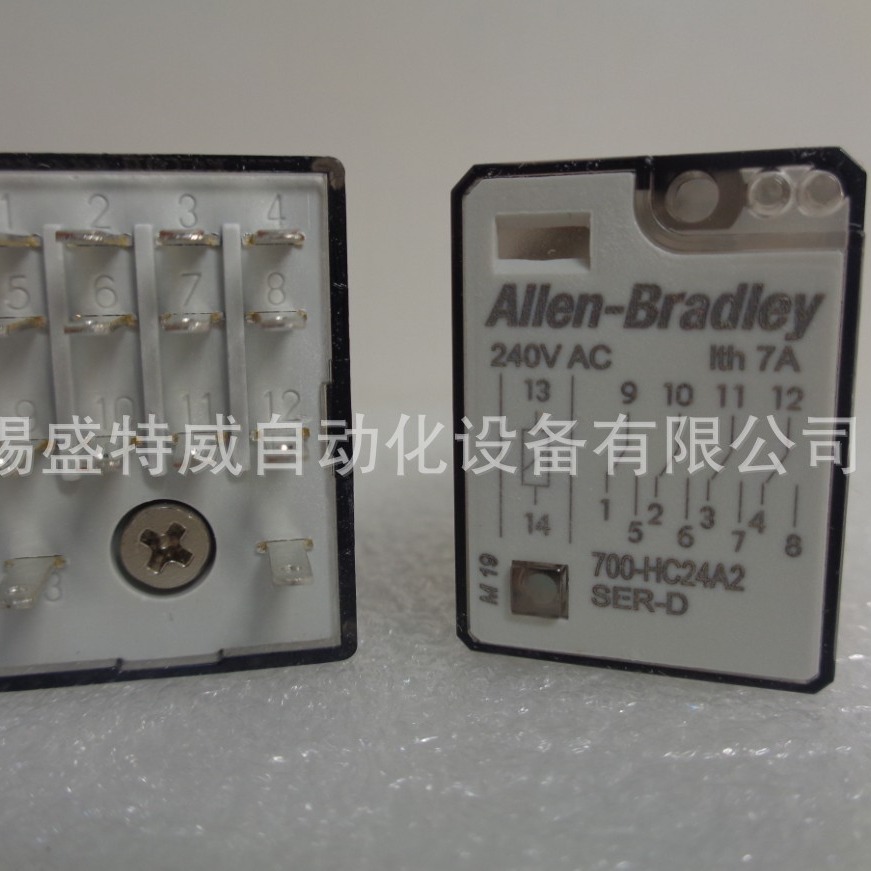 原装现货 700-HC24A2 美国AB罗克韦尔低能量继电器 7A AC240V