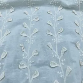 绣花布;纺织原料加工