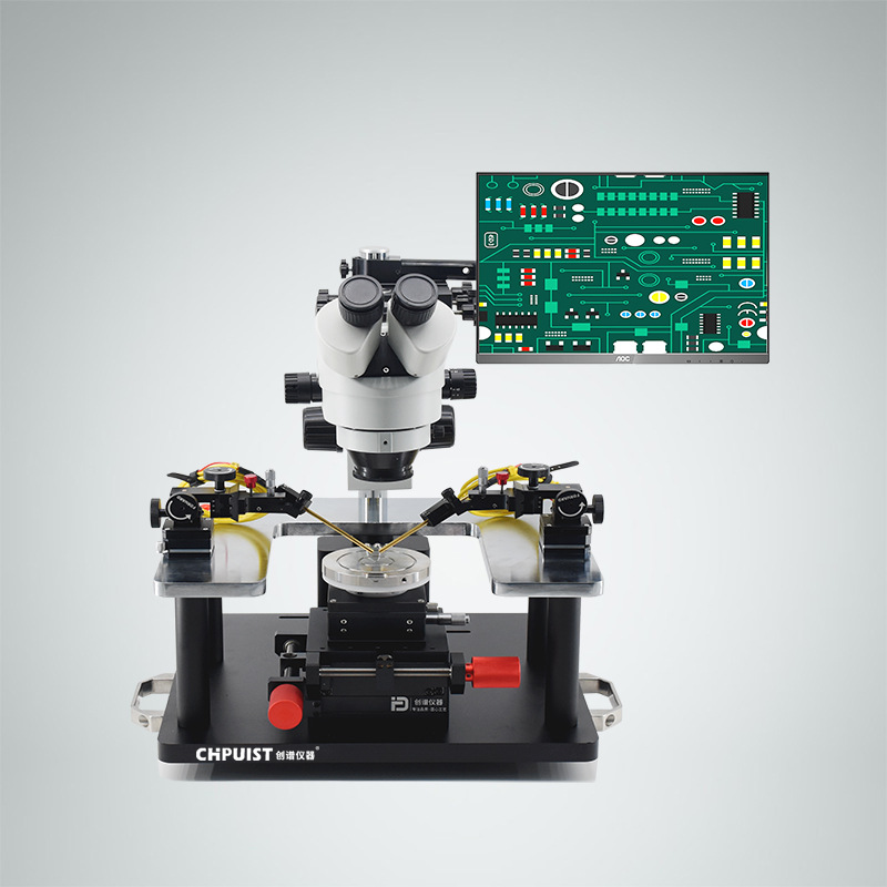 探针台手动测试晶圆探针台失效分析IV测试光电测试探针架