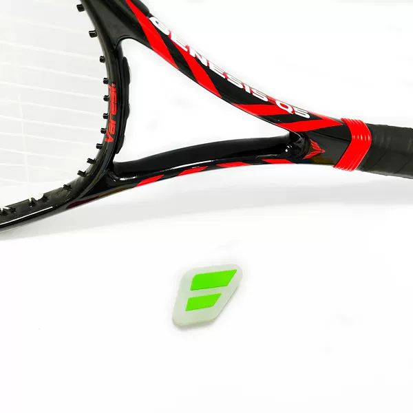 Transparent + green tire shock absorber