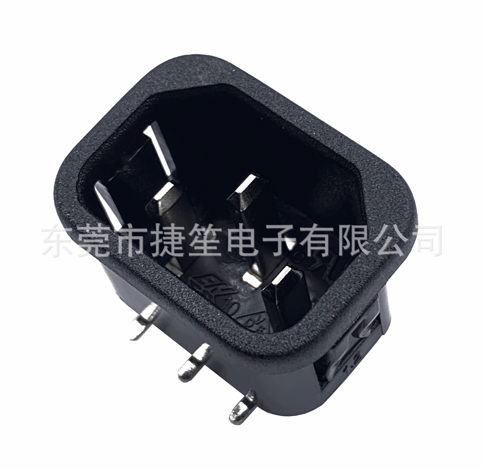 厂家直销AC电源器具插座电脑公座PC插板品字插座C14品字公插座3针