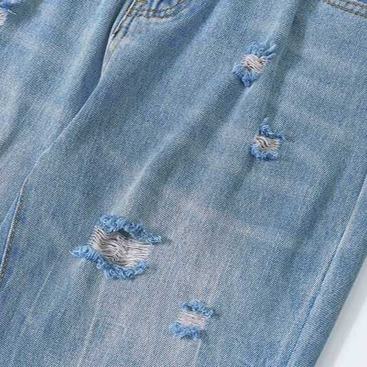 Громкоговоритель, джинсы высокого роста для мужчин и женщин, брюки для отдыха, американский стиль, свободный прямой крой