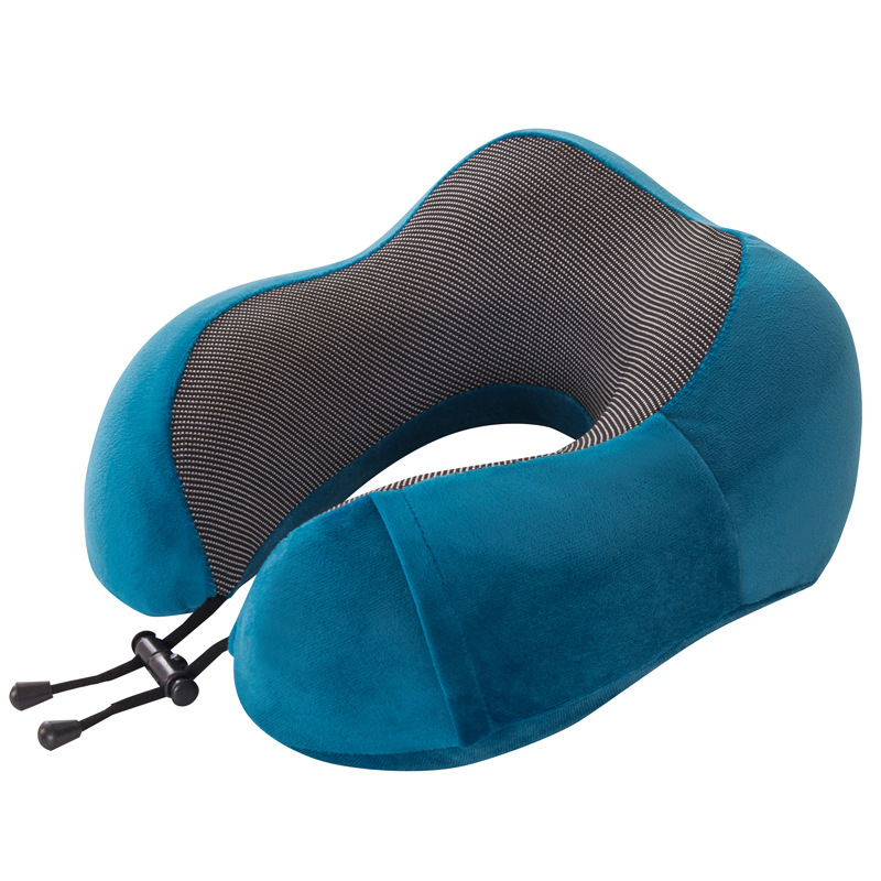 Almohada de viaje con memoria Almohada en forma de U al por mayor Almohada transfronteriza de comercio exterior Almohada de siesta de oficina de coche Almohada en forma de U