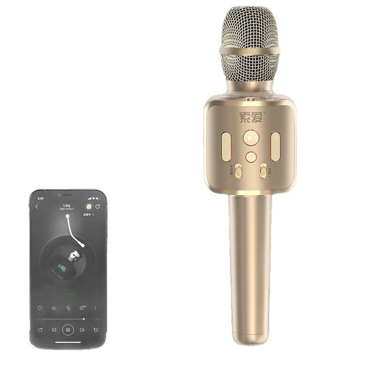 ソニーエリクソン アップグレード版 ワイヤレス カラオケ 携帯電話 マイク マイク 録音 アナウンサー ライブブロードキャスト セット 歌アーティファクト オーディオ|undefined
