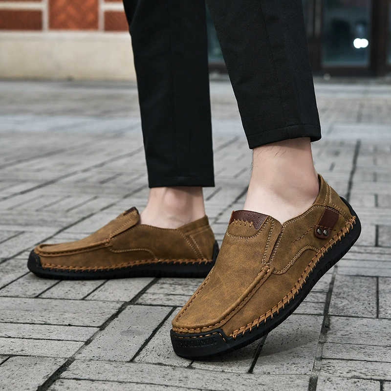 Весна и осень Новые кроссовки Cross-border Dou Bean Shoes мужские, обувь для стоп, дриал покефа, ручная торговля, повседневная обувь деловая стиль