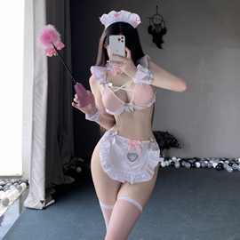 林林婷女仆装可爱制服情趣内衣性感免脱激情套装诱惑衣服女2419
