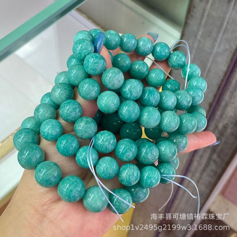 Natural Amazonite Bracelet, Bright and Clear Colors, Clean, Tiffany Blue, Direct Sales from the Manufacturer, Wholesale Natural Amazonite Bracelet, Bright and Clear Colors, Clean, Tiffany Blue, Direct Sales from the Manufacturer, Wholesale