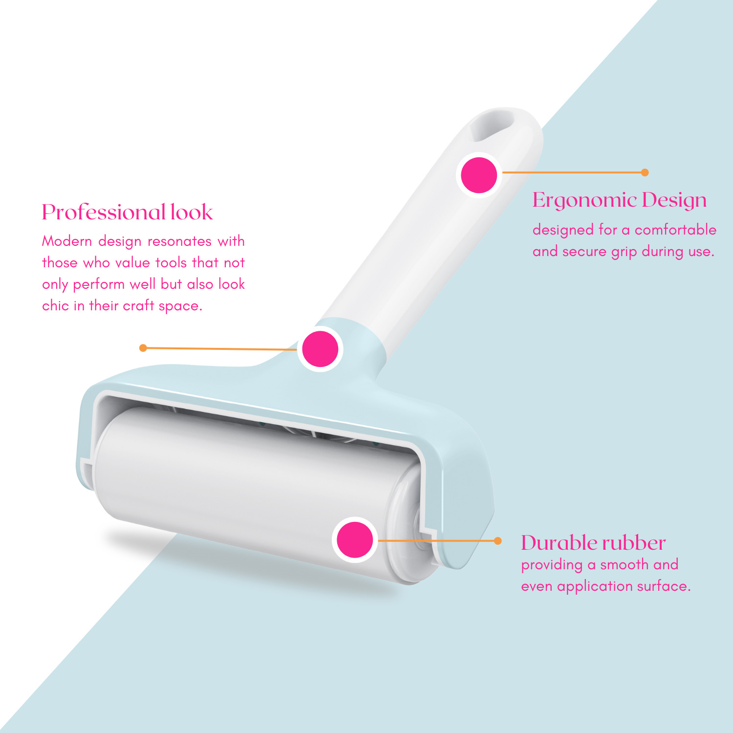 Adecuado para el rodillo de deshierbe de vinilo Cricut y el juego de eliminación de rodillos de impresión de rodillos de bricolaje