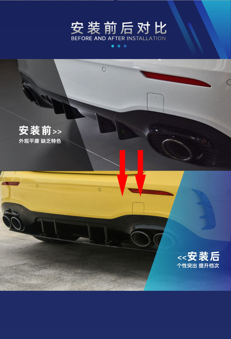 Suitable for Mercedes-Benz a W177 A35 A45 2018+ Amg Tail Spoiler Tail Lip Rear Lip Surround Modification Parts