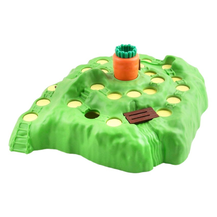 Actualizado segunda generación de damas de los niños conejo competencia a campo traviesa defender rábano tortuga conejo trampa juego de mesa de juego de juguete