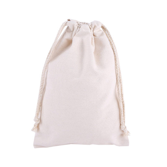 Bundle pocket LOGO custom advertising gift shopping storage bag cotton linen spot cotton drawstring canvas bag