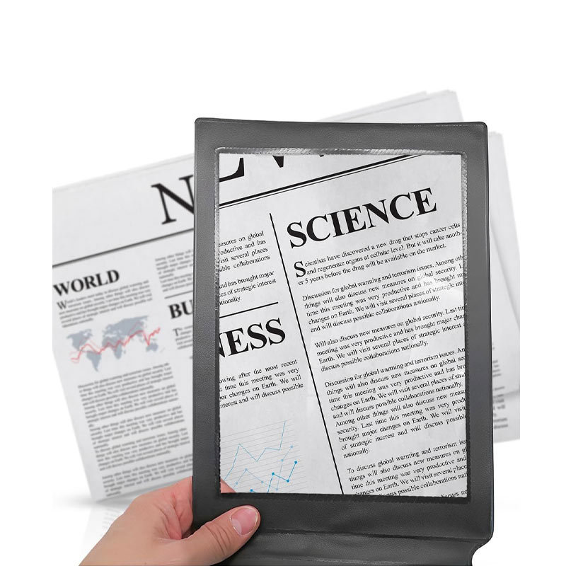 亚马逊跨境爆款整页阅读a4菲涅尔老年人专用放大镜高清正品儿童