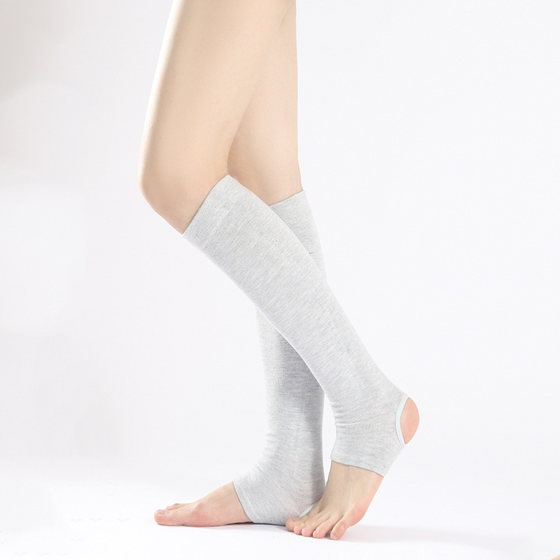 夏用純綿レギンス、男女兼用、冷えた足を暖かく保つ、膝関節とふくらはぎを保護するロングレギンス、足を踏み込みやすい膝上丈|undefined
