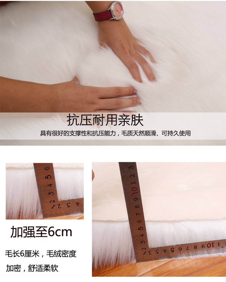Carpet Door Mat Can Be Cut, Wabi-Sabi Style Carpet, Light Luxury Floor Mat, Silent Tatami Bay Window, Double-Sided Gray-White Carpet