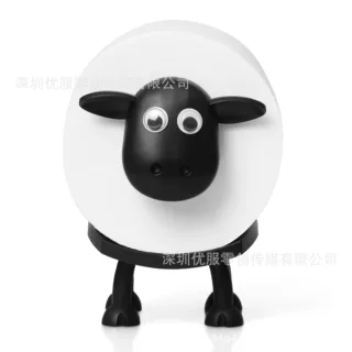 跨境爆款 Sheep Toilet Roll Holder 3D 打印卫生纸架 TK爆款