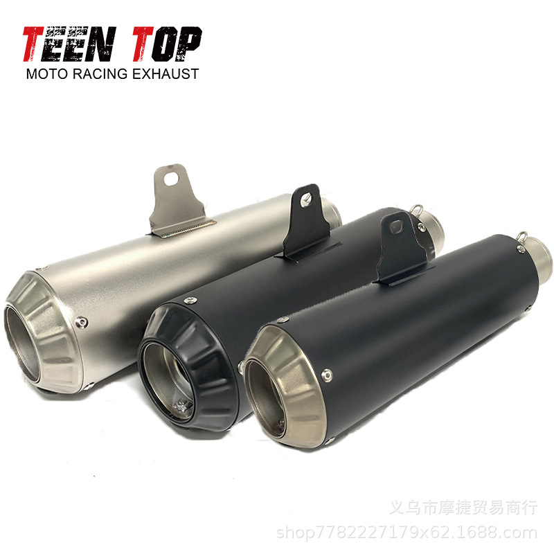 Motorcycle R3 R25 Mt03 Modified Exhaust Pipe Scorpio Universal Exhaust Tail Muffler 51mm