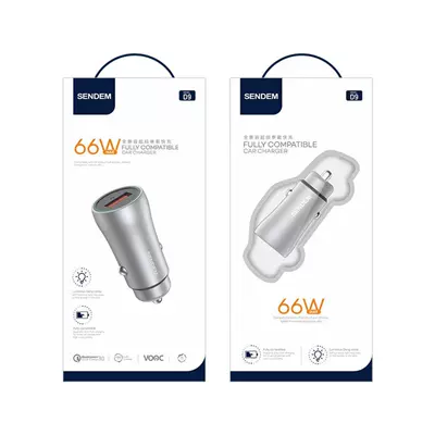phone car charger smart metal – Mobil şarj cihazları