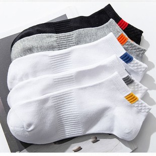 Socks men's and women's summer socks sweat-absorbent deodorant sports ankle socks short summer thin low-cut low-top breathable stall socks