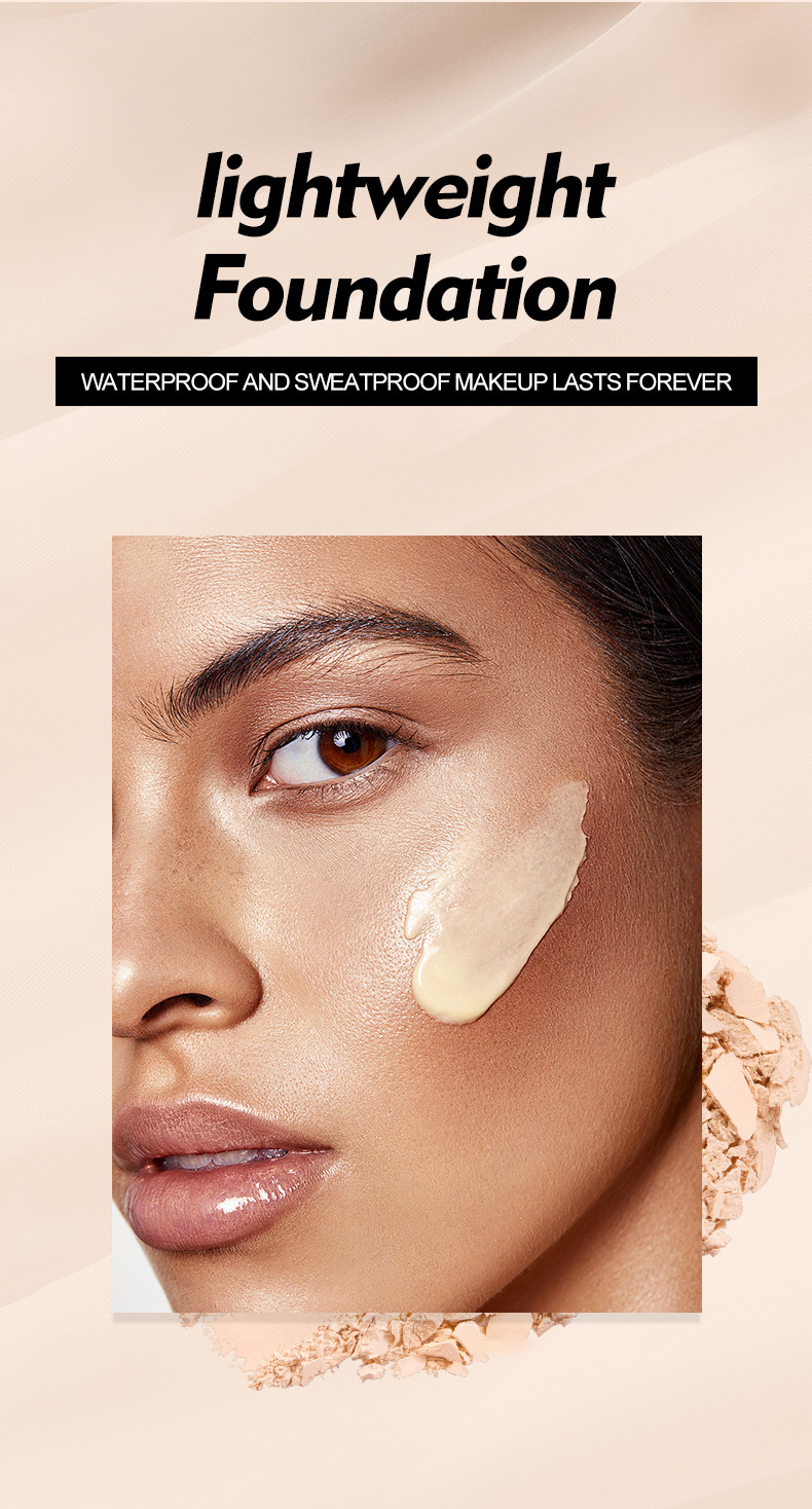 Crema BB correttiva impermeabile e resistente al sudore, fondotinta a lunga durata e non trasferibile._voghion.com