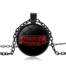 美国网剧怪奇物语项链女百搭时光宝石Stranger Things吊坠毛衣链
