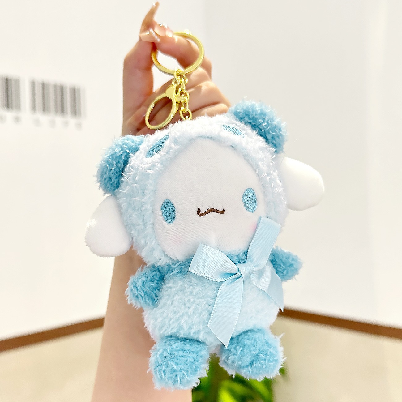 Cuatro pulgadas muñeca máquina colgante felpa llavero lindo muñeca mochila adornos grab máquina muñeca regalo al por mayor