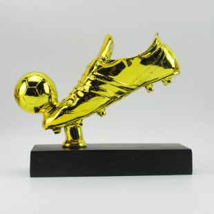 Football Golden Boot award Cup World Cup fans supplies lottery shop bar KTV store decorations resin crafts