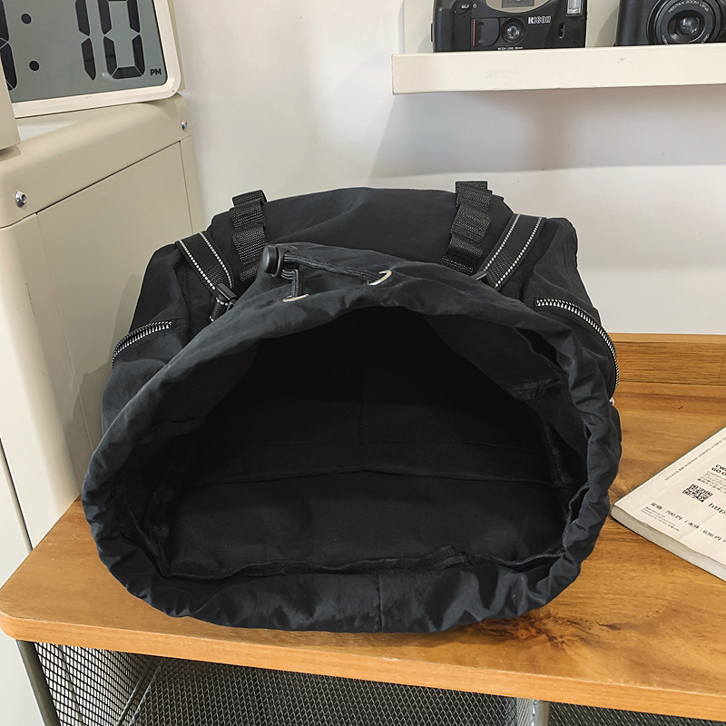 Mochila al aire libre, moda de calle, mochila de viaje ligera, mochila de viaje de ocio de gran capacidad, estudiantes, parejas, mochila de viaje.