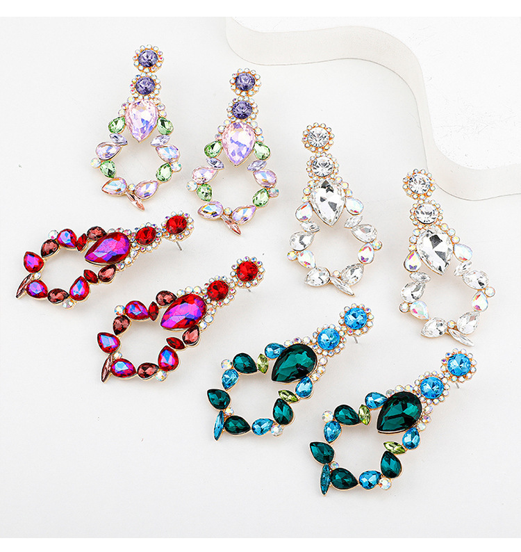 1 Pair Ethnic Style Leaf Water Droplets Alloy Womenu0027S Drop Earrings