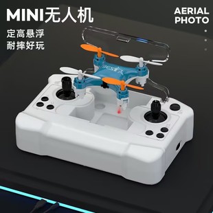 Mini Aircraft Drone Small Pocket Remote Control Aircraft Fixed Height Quadcopter Small Gift Desktop Indoor Flying