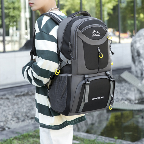 New large capacity outdoor backpack sports travel 40L60L mountaineering bag men and women backpack wholesale