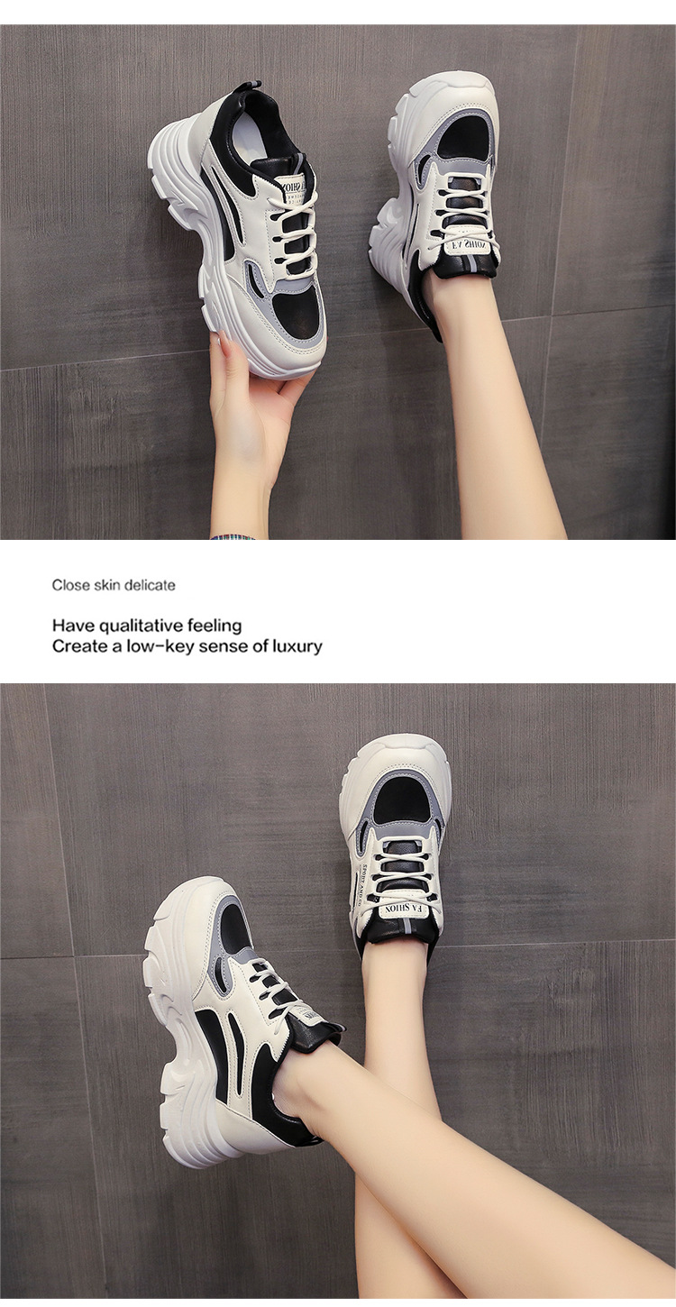 Women Leather Shoes Sports Shoes Athletic Shoes Sneakers Mesh Synthetic Cushioned Durable Footgear_voghion.com