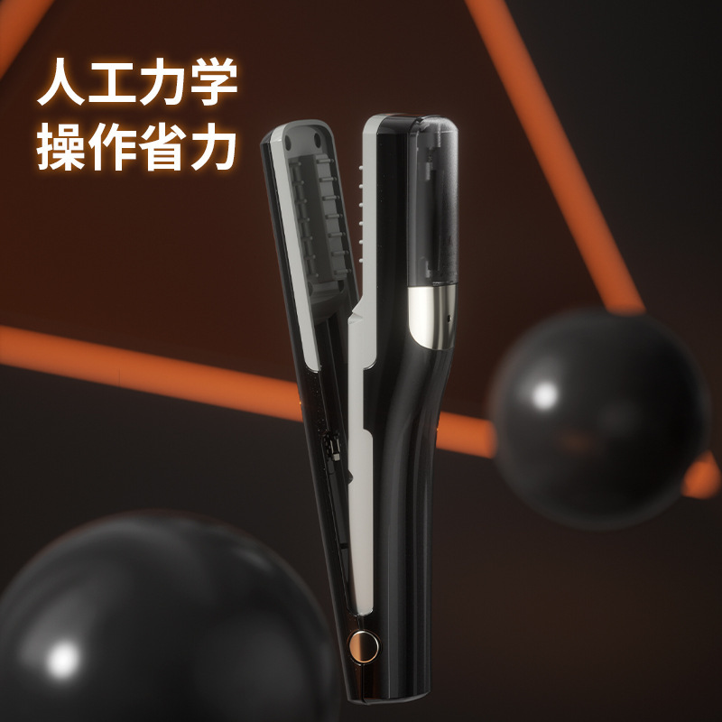 跨境全自动碎发器多功能头发修剪器充电便携家用削发器电动修发器|undefined
