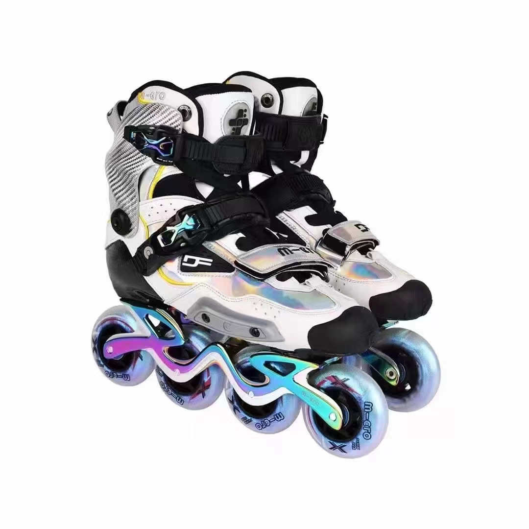 Swiss Micro roller skates, children's carbon fiber full set, professional roller skates for girls and boys, DFJ