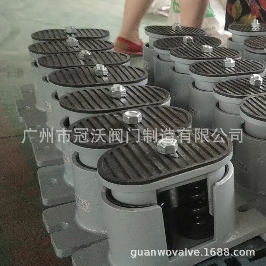 ZTE型阻尼弹簧减震器 风机水泵空调减震器 ZTE座式弹簧阻尼减震器