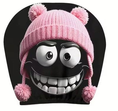 can be labeled and shipped on, Universal seat cover - pink-woolen-hat-double-sided-printing-1-piece