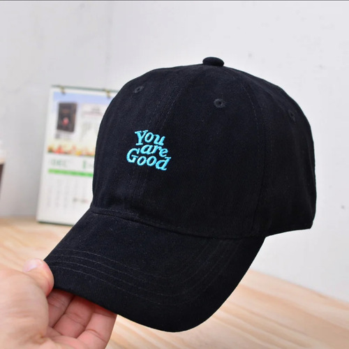 Korean INS green soft-brim baseball cap for children, autumn and winter Japanese-style fashionable versatile letter embroidery visor hat