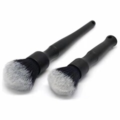 Car beauty interior cleaning brush detail brush air conditioning brush gap brush super soft cleaning brush black