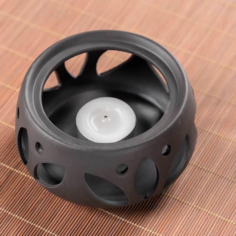 陶瓷蜡烛煮茶香薰炉保温煮酒器温酒温茶器茶壶加热底座瞹花茶茶器