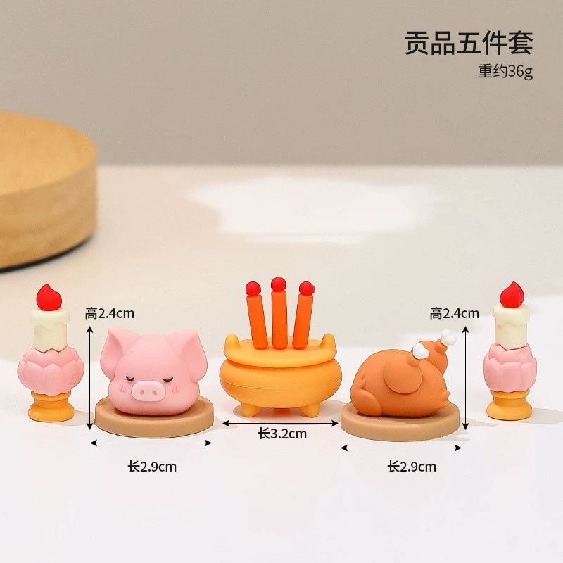 Дань, набор из пяти частей, настольный стол, фея, украшение