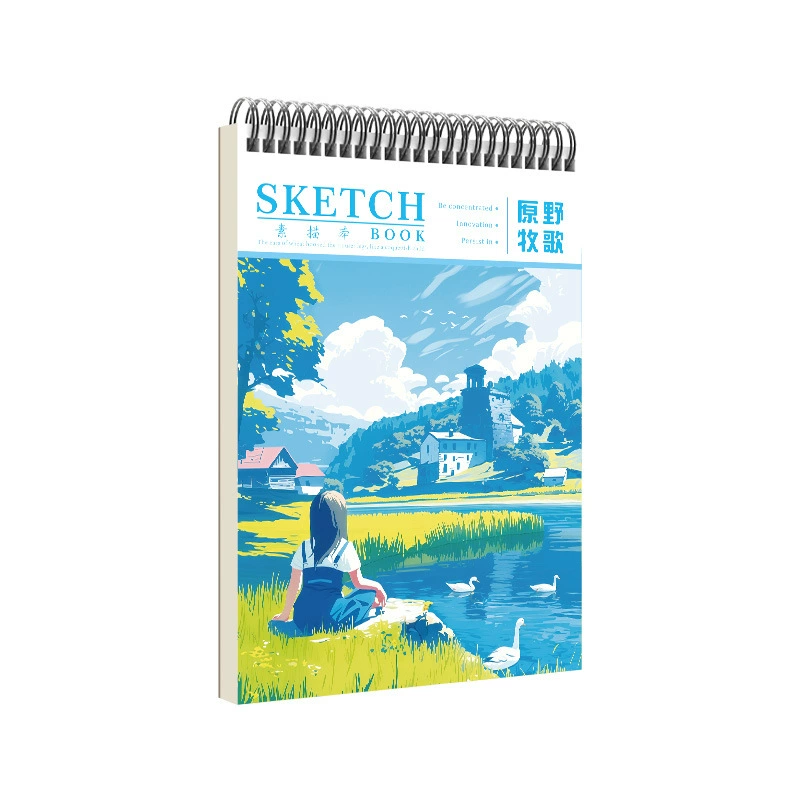 A4 sketchbook hard shell thickened flip-up coil artist sketchbook sketchbook graffiti painting markbook