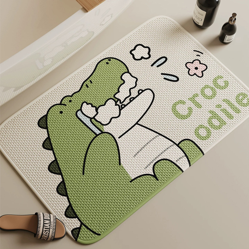 Bathroom Bathtub Non-Slip Absorbent Foot Mat Bathroom Sink Floor Mat Rubber Bottom Stain-Resistant Home Entrance Door Carpet Bathroom Bathtub Non-Slip Absorbent Foot Mat Bathroom Sink Floor Mat Rubber Bottom Stain-Resistant Home Entrance Door Carpet