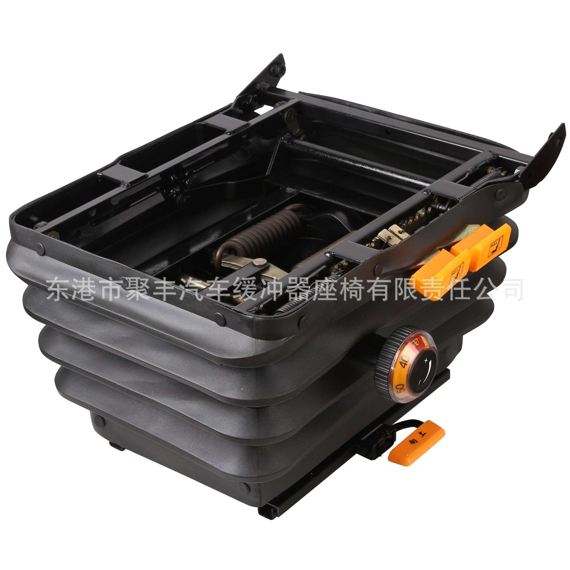 JF-C-08 Dongfeng Dragón Tianjin Gran Poder de Dios Riding Dragon Tyrannosaurus camión resorte mecánico de amortiguación base del asiento