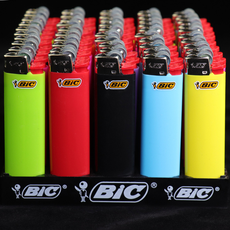 France bick J5 short lighter explosion-proof new bic disposable grinding wheel lighter