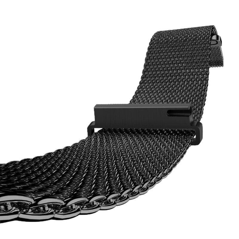 Adecuado para Honor Watch 4Pro Correa de metal Mirannis Anillo de retroceso magnético Tres correas sólidas de acero inoxidable