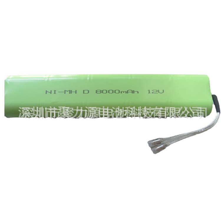 供应镍氢充电电池D8000MAH 12V备用电源医疗设备玩具家电