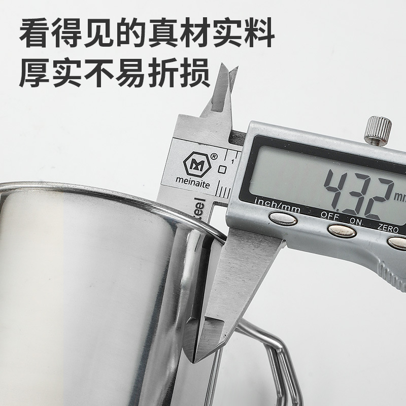 304ステンレス折りたたみ水カップスポット屋外キャンプポータブルカップ登山カップ旅行キャンプカップ|undefined