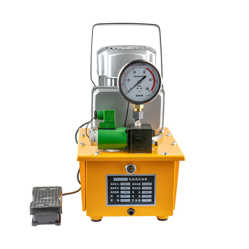 Bomba hidráulica eléctrica Bomba eléctrica de doble paso Bomba eléctrica Solenoide Bomba eléctrica Bomba hidráulica 700A Estación de bombeo hidráulico