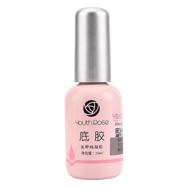 Genuino Yanrui Gel funcional Adhesivo de fondo súper fuerte Juego de capa de sello de pegamento de esmalte de uñas adhesivo extraíble para uñas